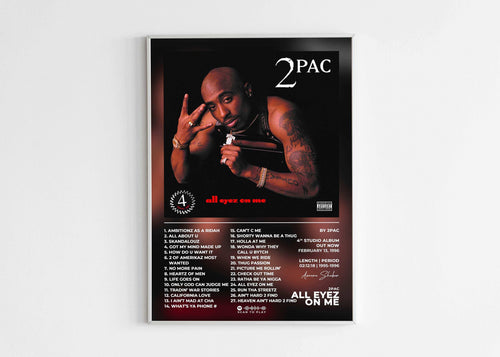 All Eyez On Me 2Pac Poster - Backyard