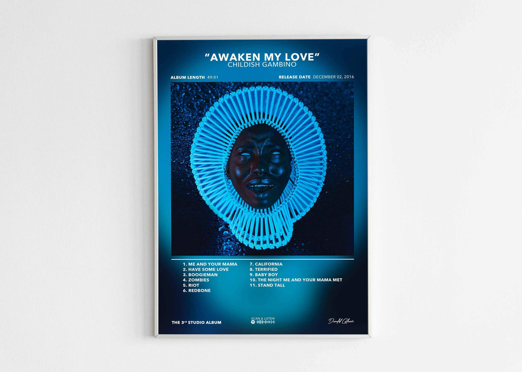 Poster Awaken My Love Childish Gambino - Backyard