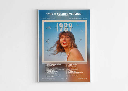 Poster 1989 Taylor Swift