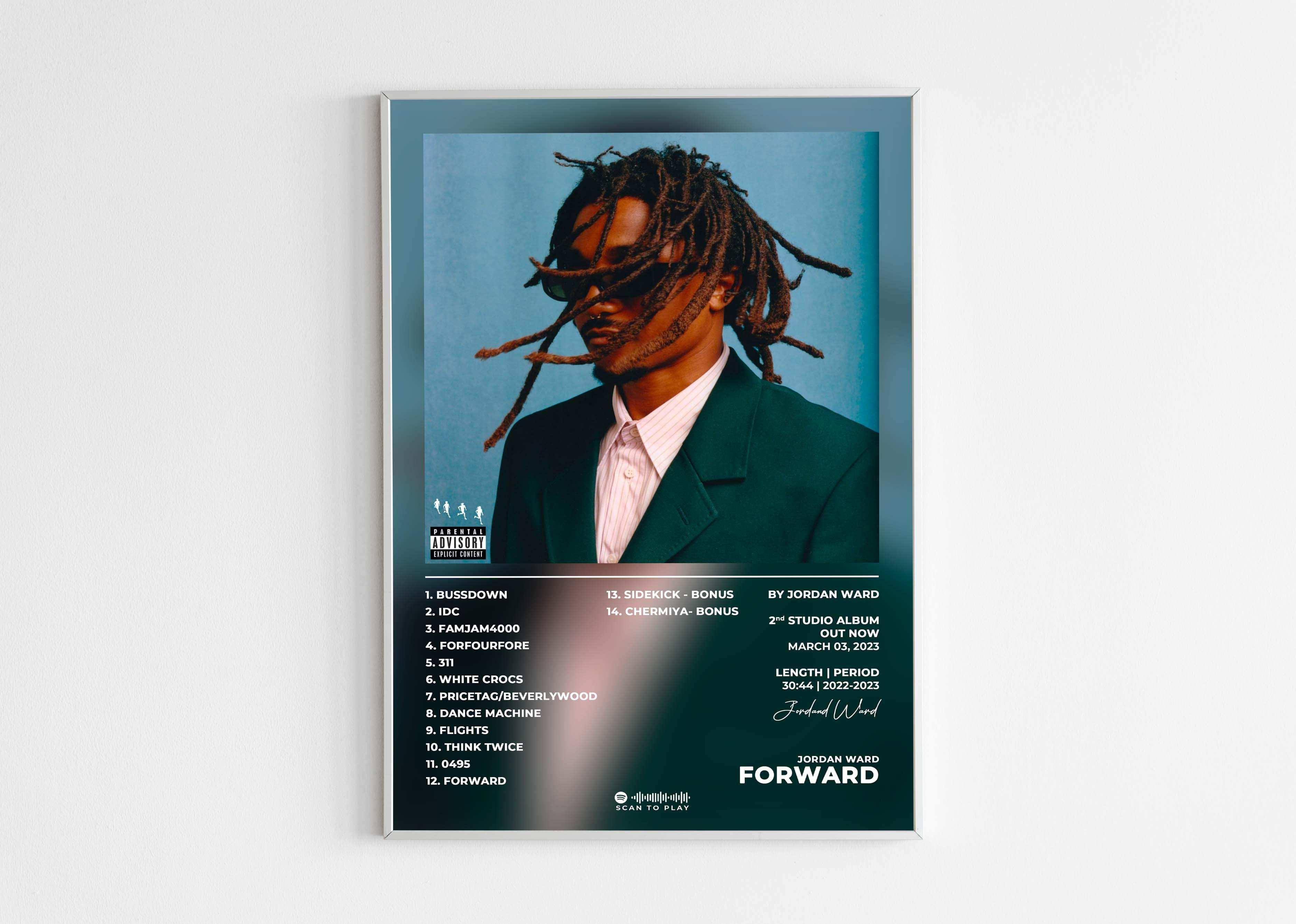 Forward Jordan Ward Poster - Backyard