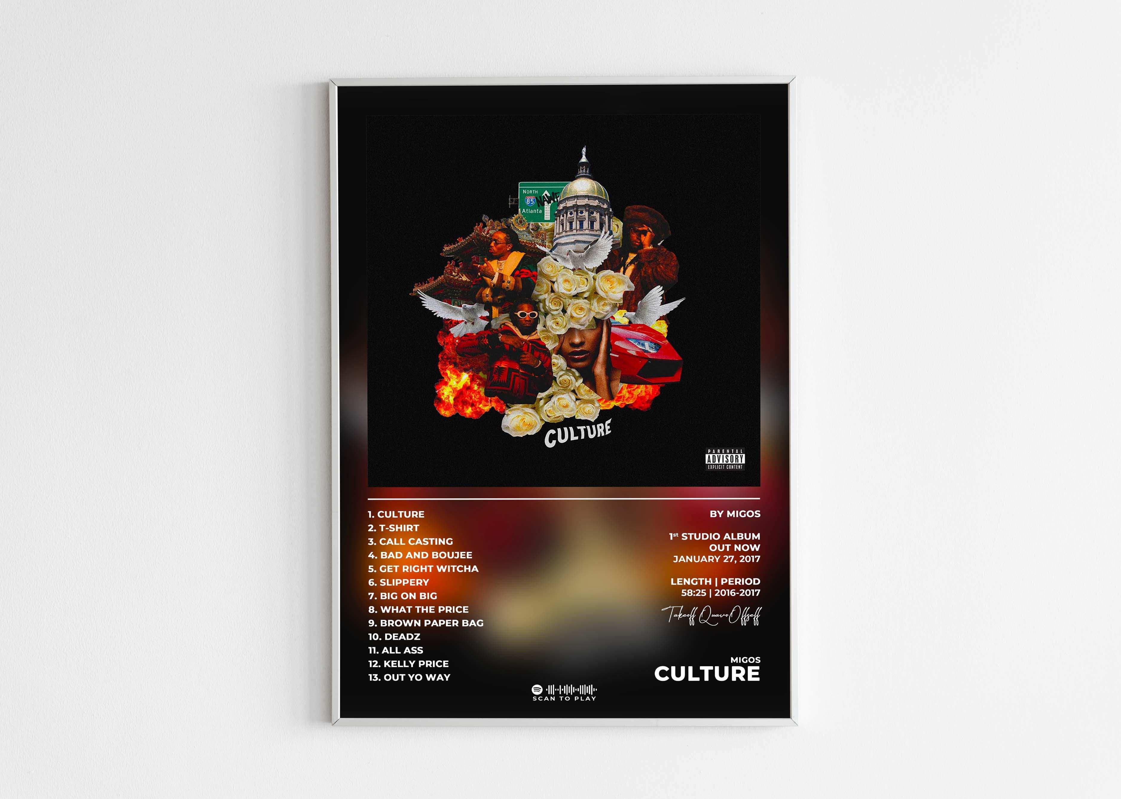 Culture Migos Poster - Backyard