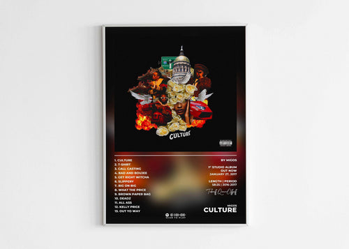 Culture Migos Poster - Backyard