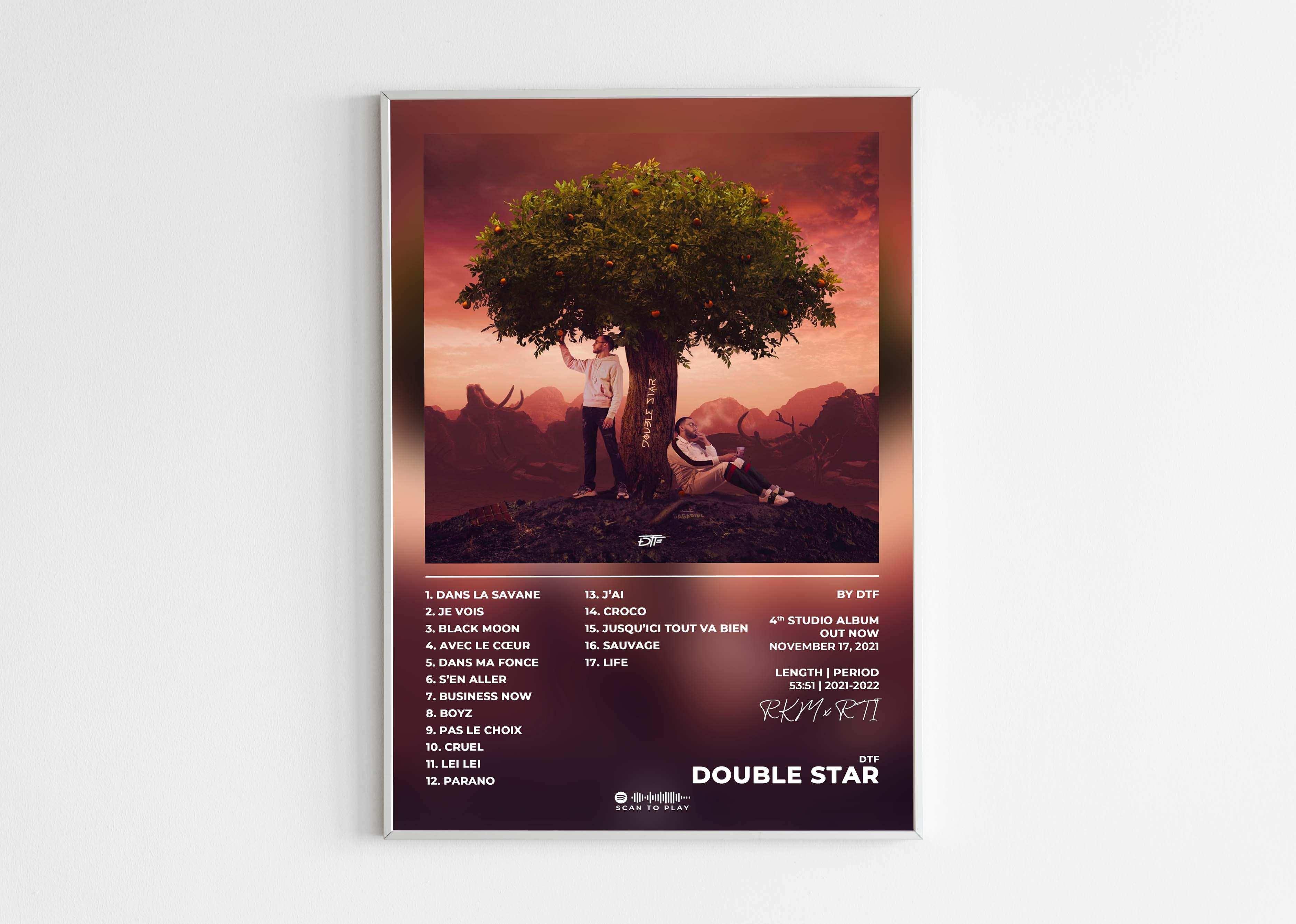 Double Star DTF Poster - Backyard