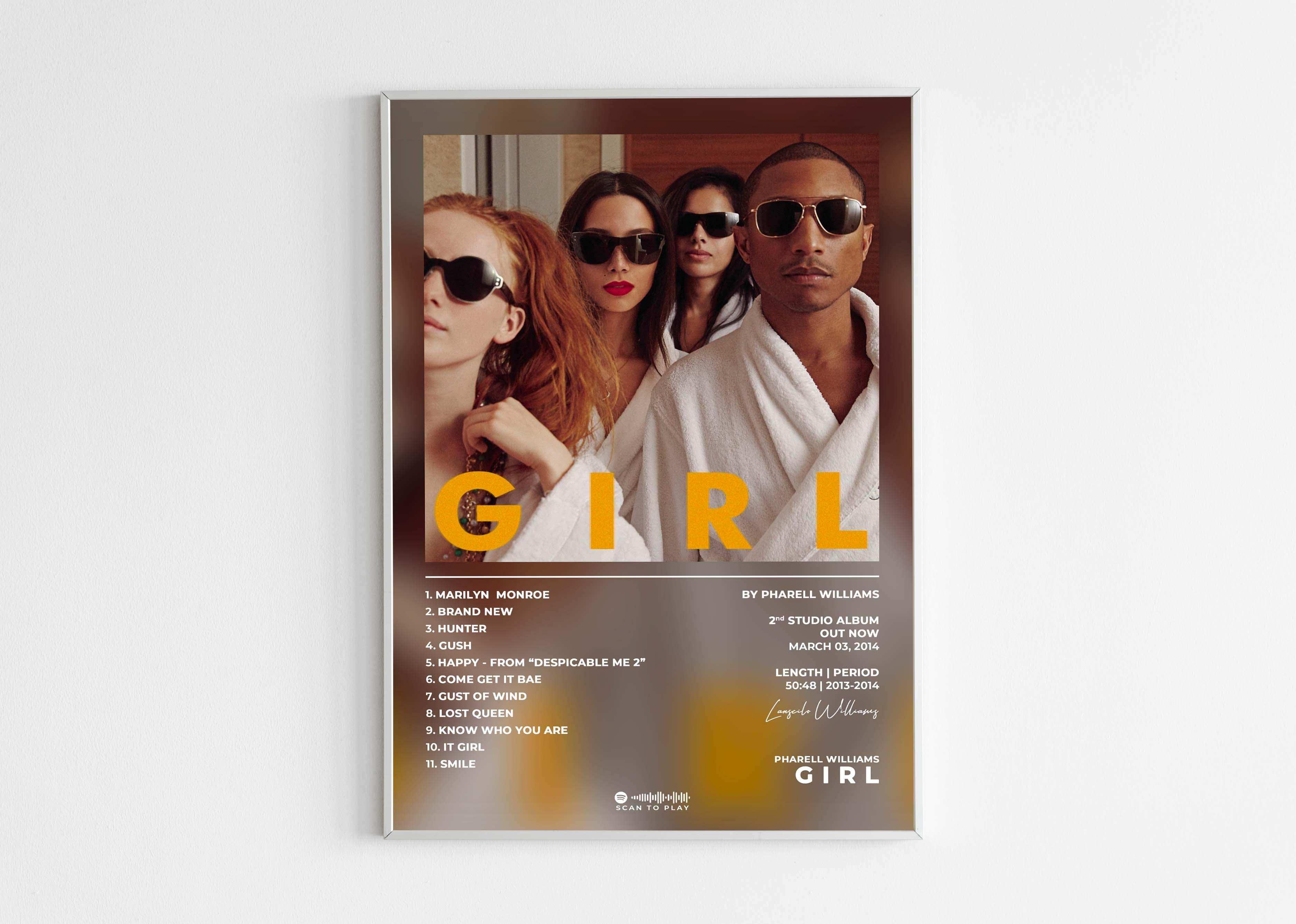 GIRL Pharell Williams Poster - Backyard