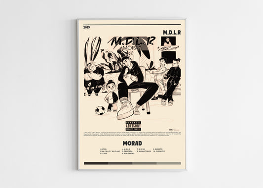 M.D.L.R Morad Poster Backyard