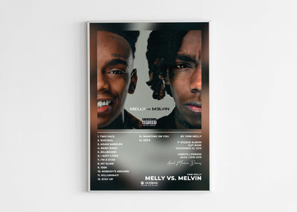 Melly vs Mevin YNW Melly Poster Backyard