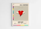 808's & Heartbreak Kanye West Poster - Backyard
