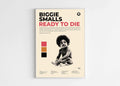 Affiche murale album Biggie Smalls Ready to Die, fait en France, livraison gratuite 48h, cadeau idéal Noël