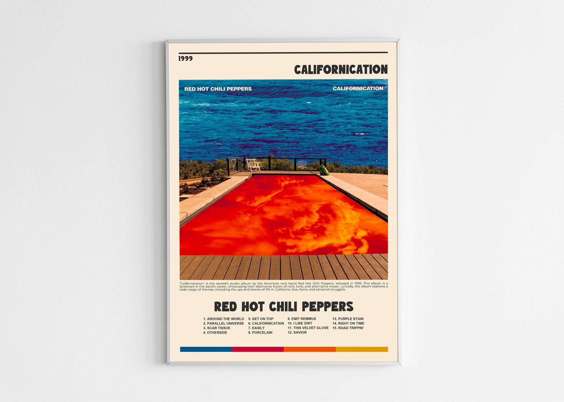 Californication Red Hot Chili Peppers Poster