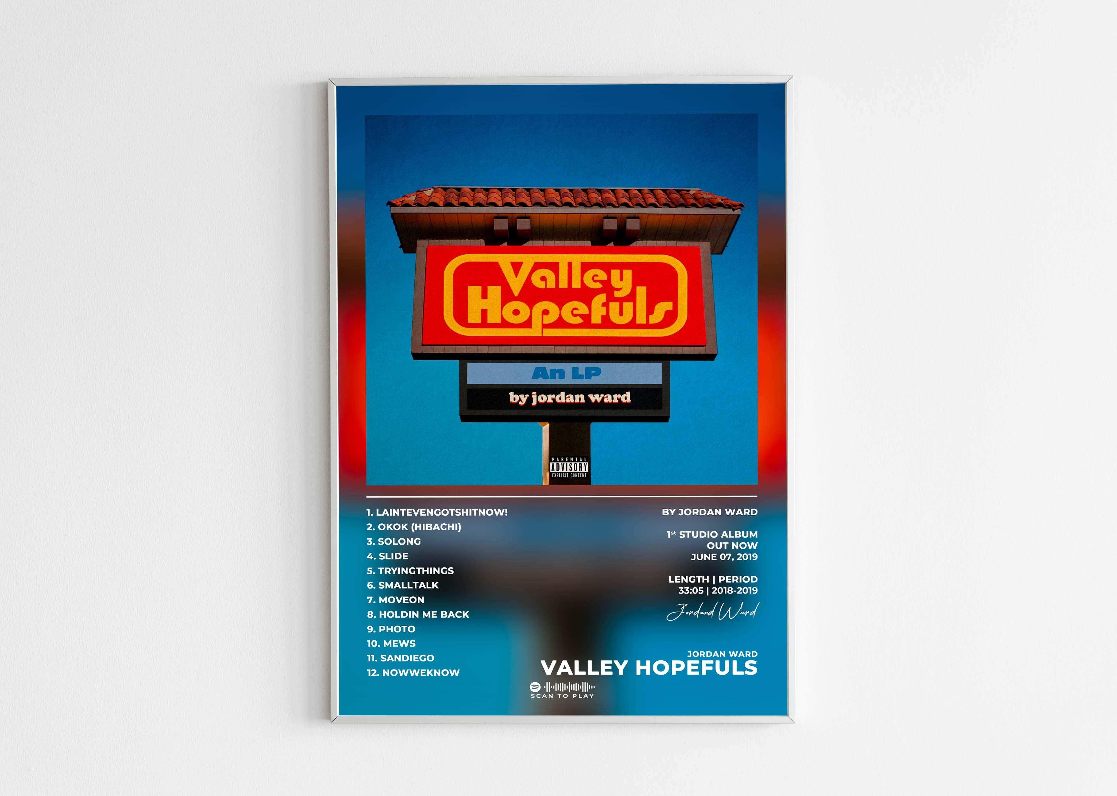 Valley Hopefuls Jordan Ward Poster - Backyard