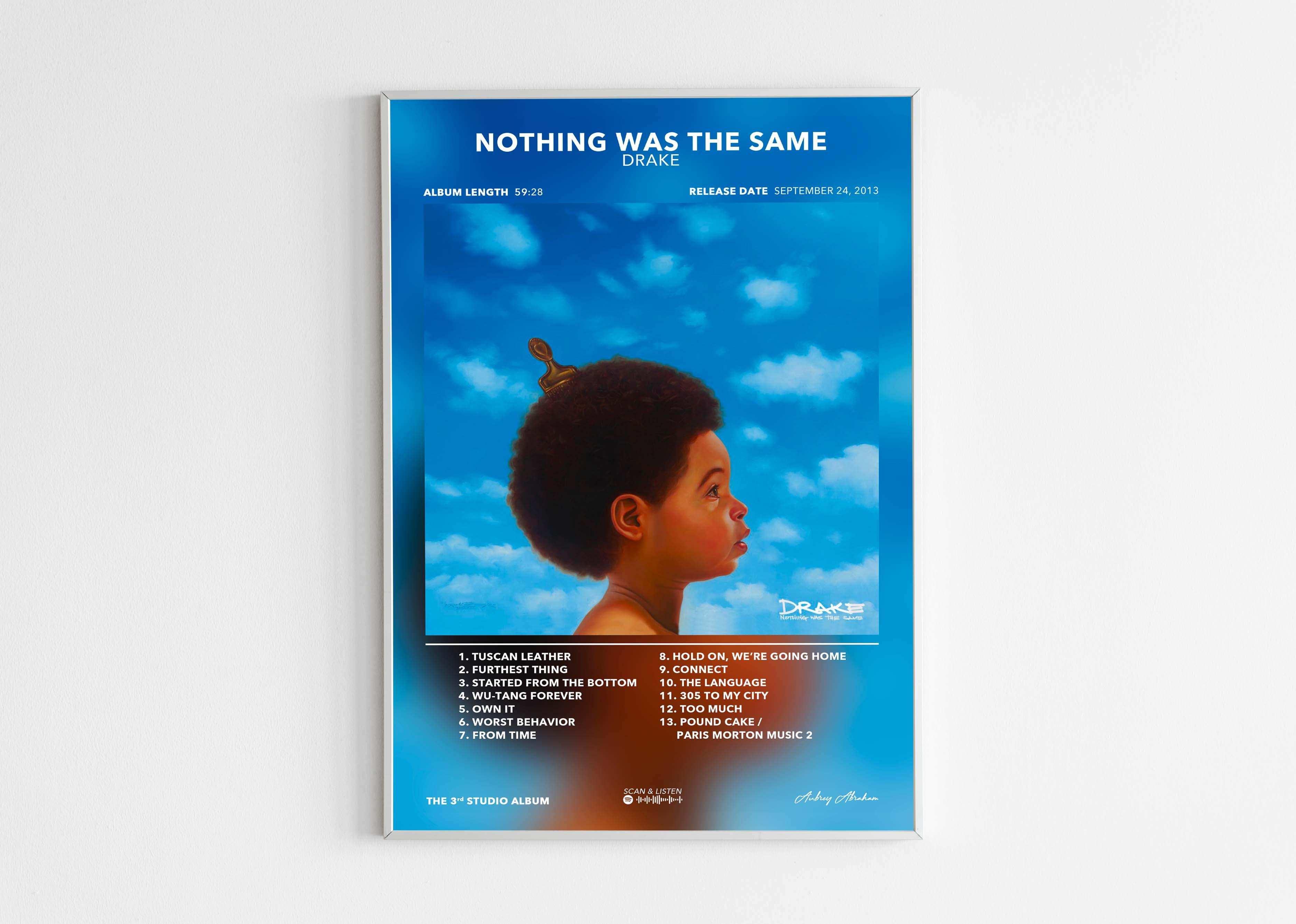 Poster Nothing Was The Same Drake - Backyard