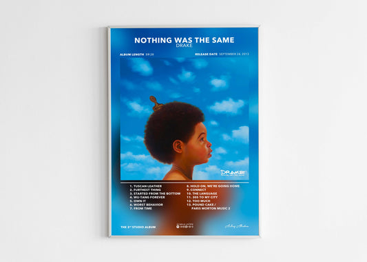 Poster Nothing Was The Same Drake