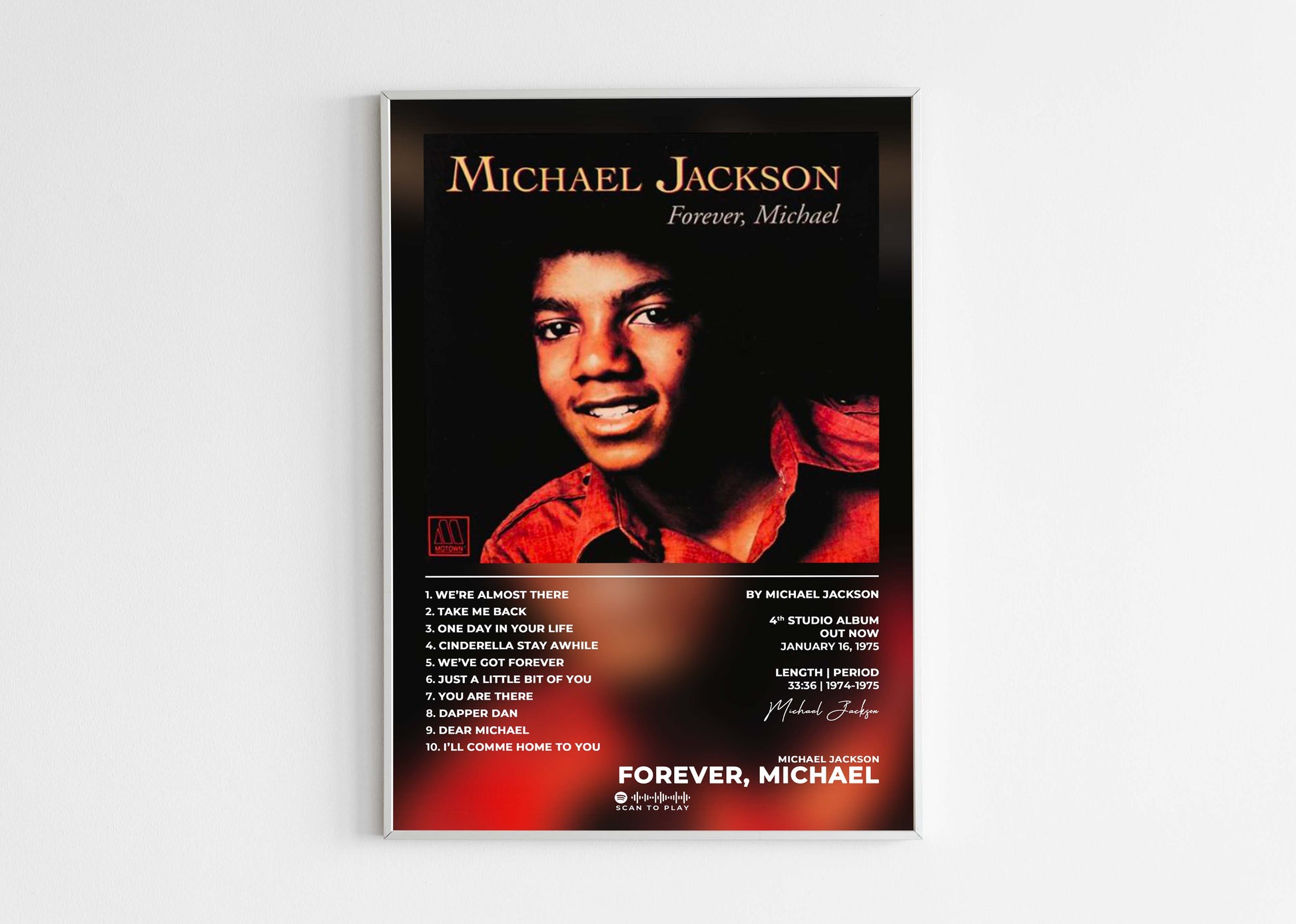 Forever Michael Michael Jackson Poster Backyard