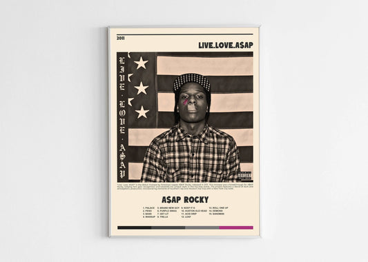 Live.Love.Asap Asap Rocky Poster