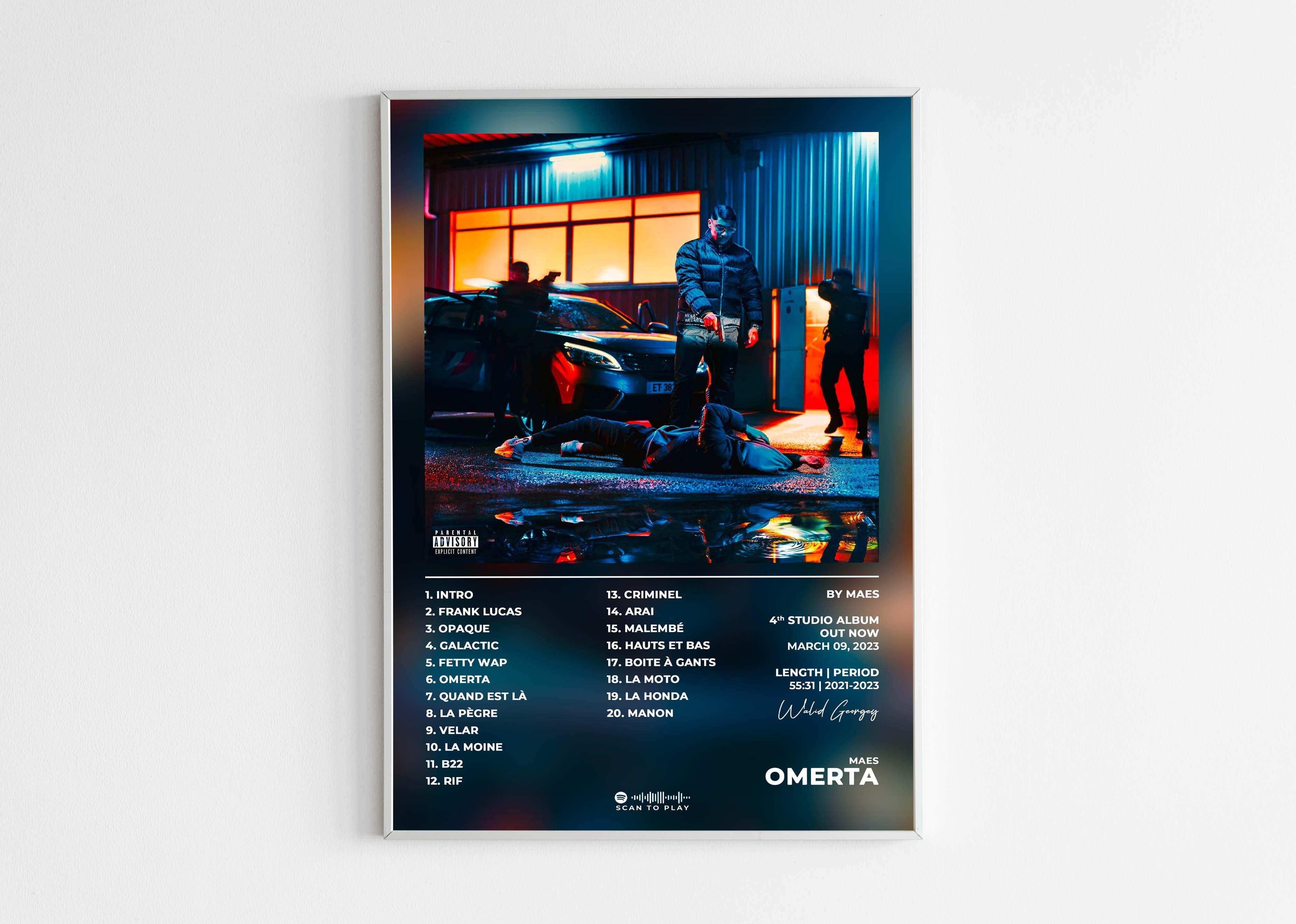 Omerta Maes Poster - Backyard