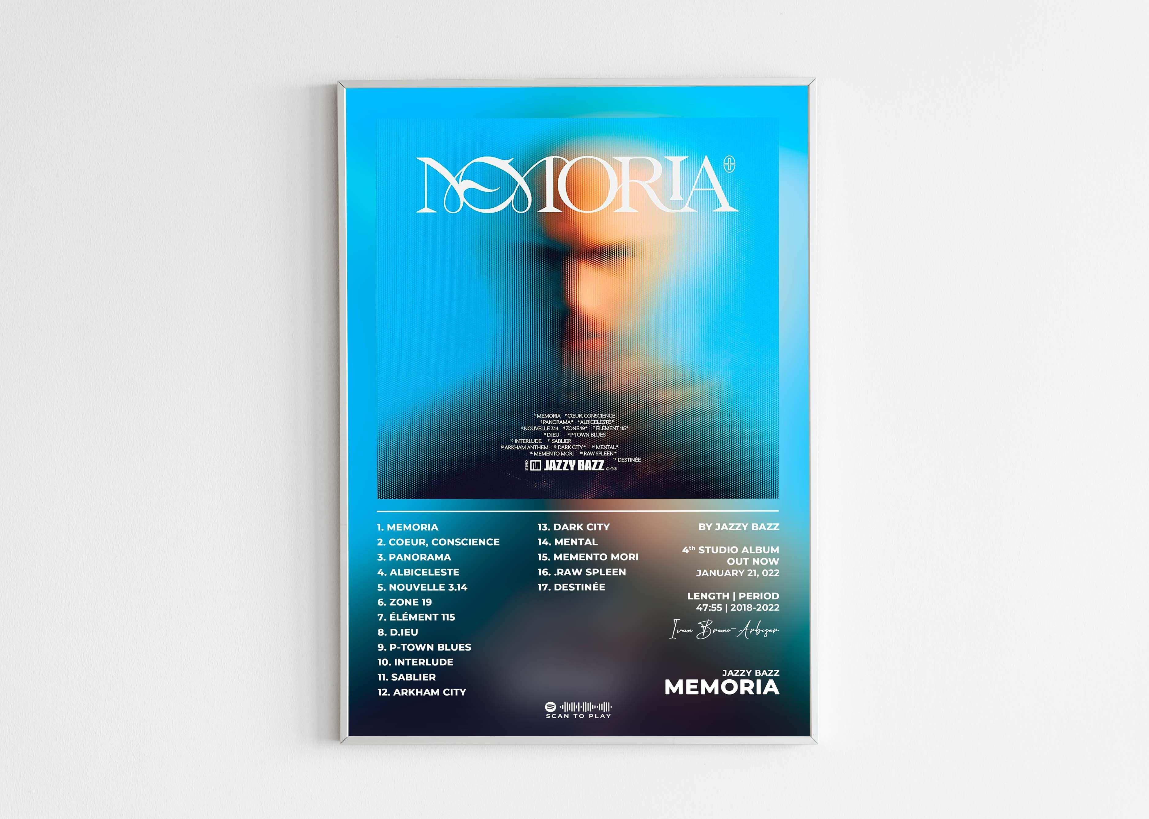 Mémoria Jazzy Bazz Poster - Backyard