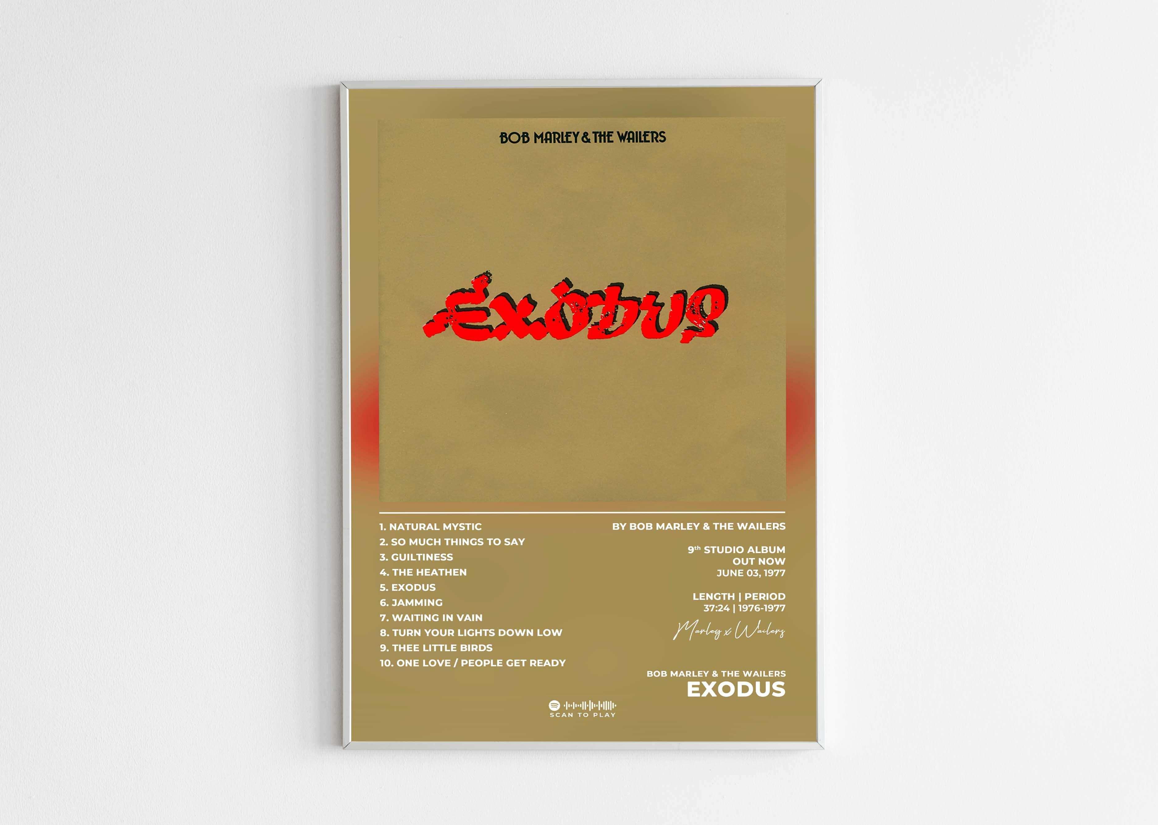 Exodus Bob Marley Poster - Backyard