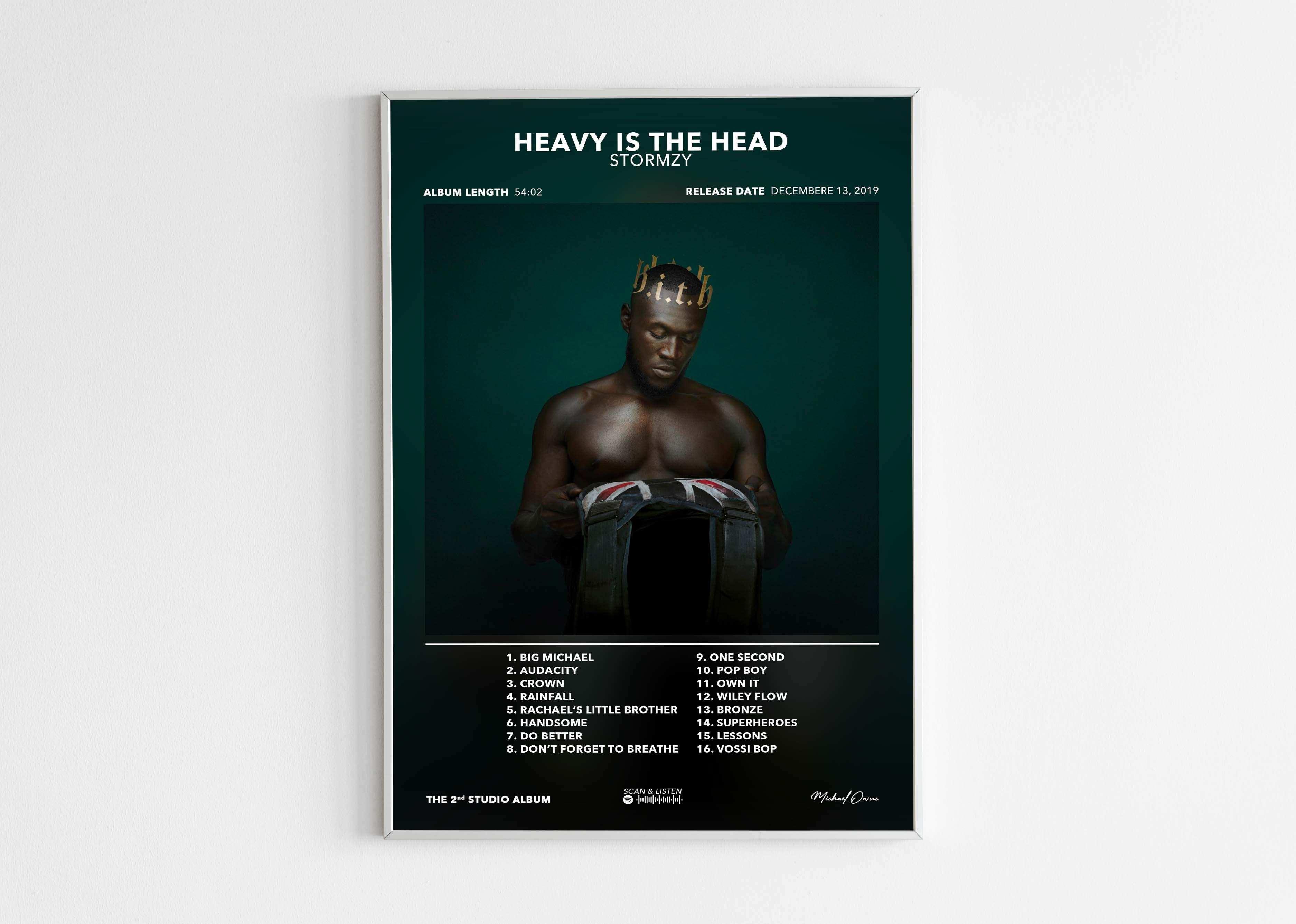 Poster Heavy Is The Head Stormzy - Backyard