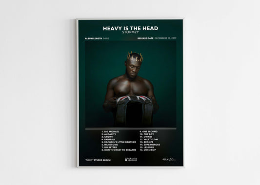 Poster Heavy Is The Head Stormzy