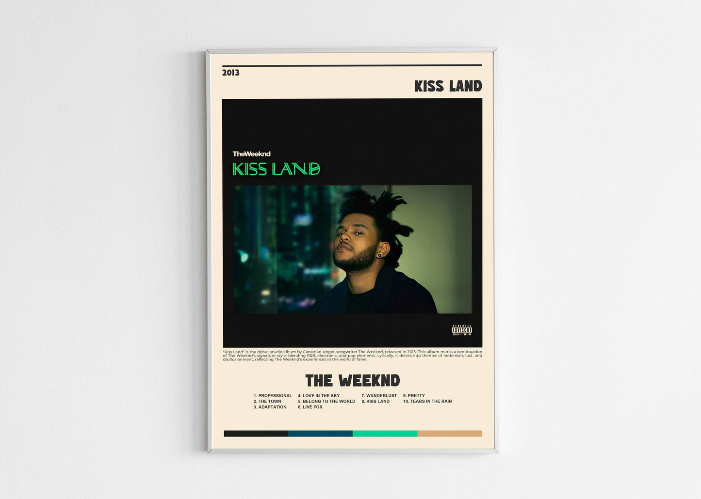 Kiss Land The Weeknd Poster