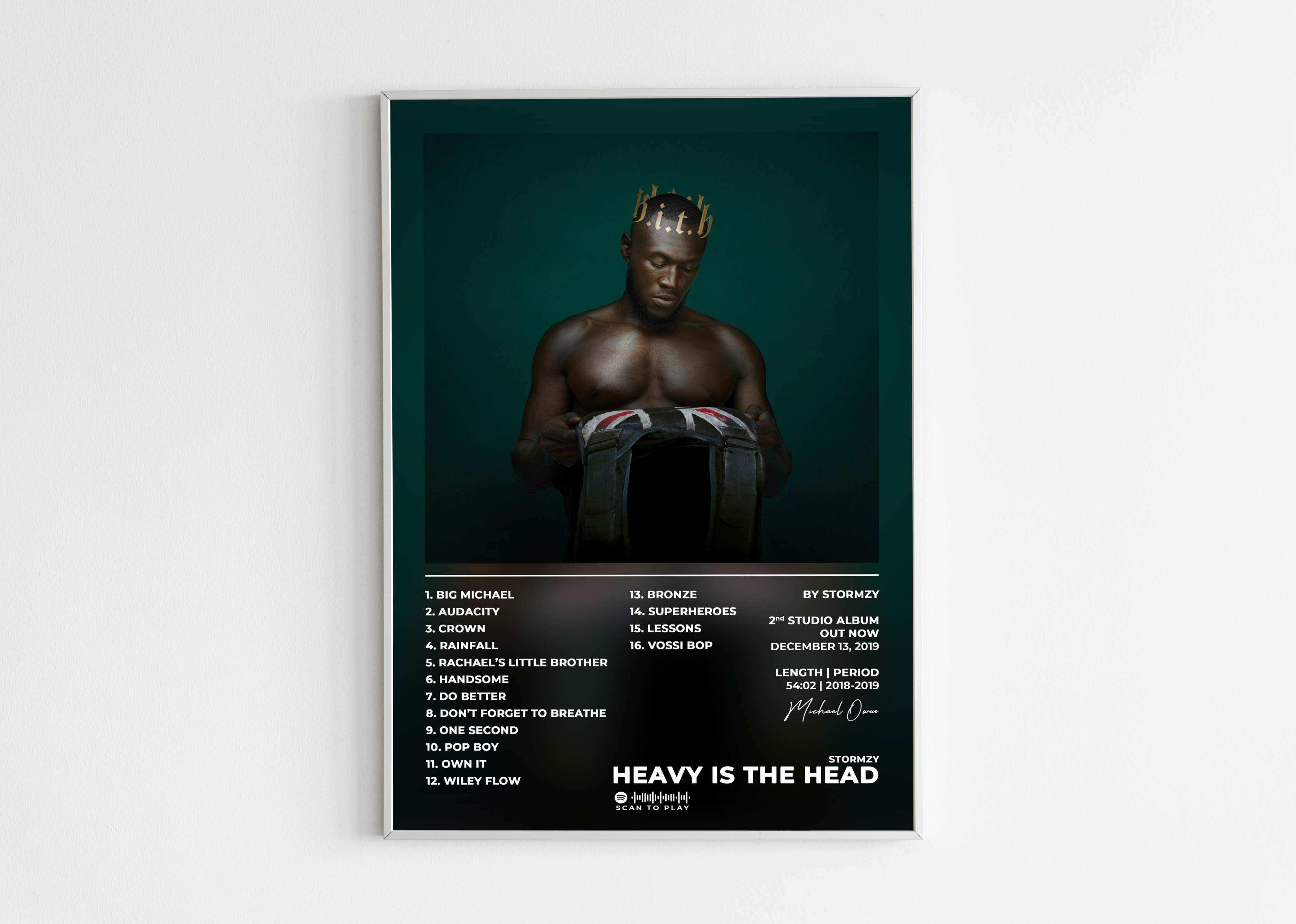 Heavy Is The Head Stormzy Poster - Backyard