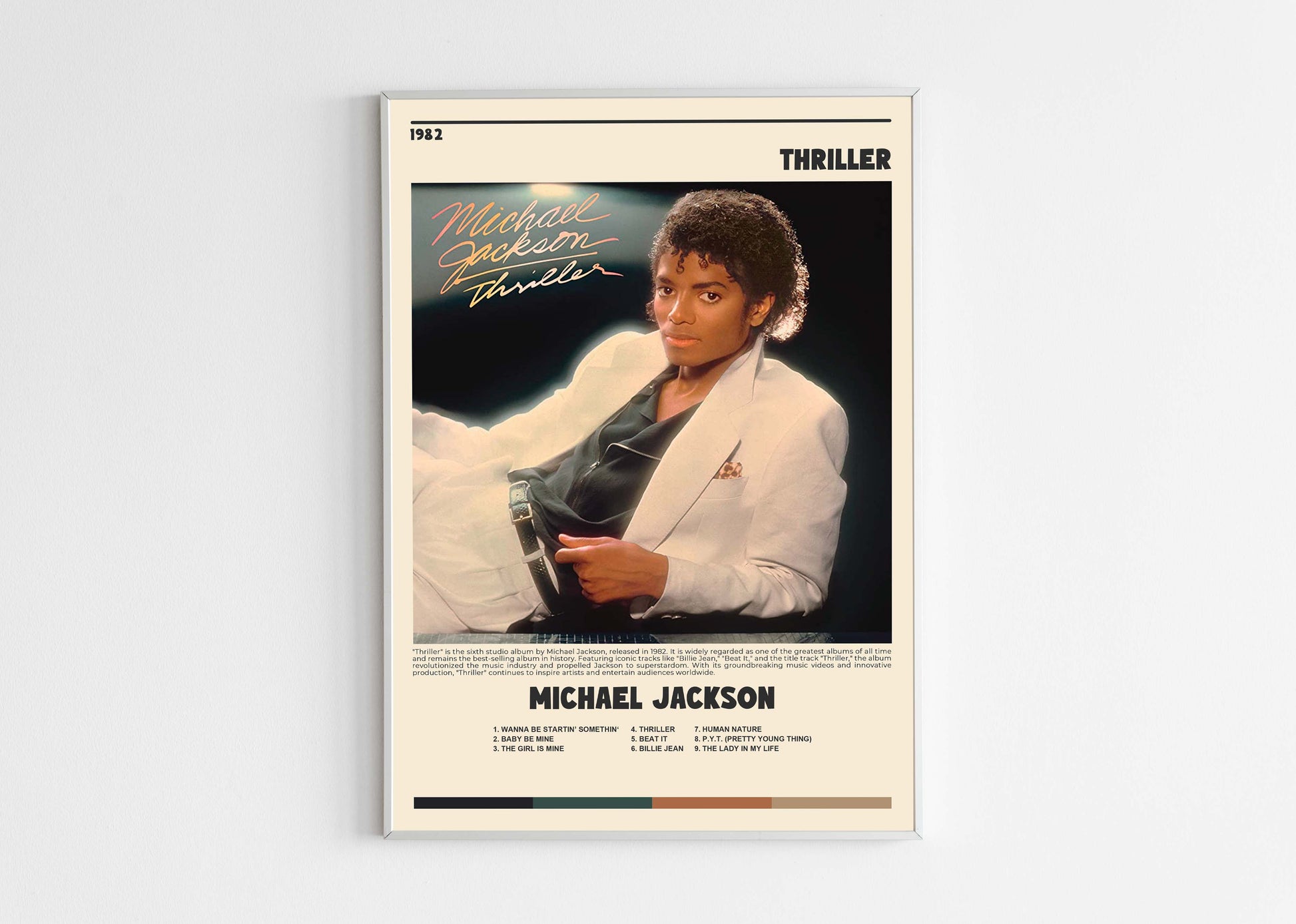 Thriller Michael Jackson Poster Backyard