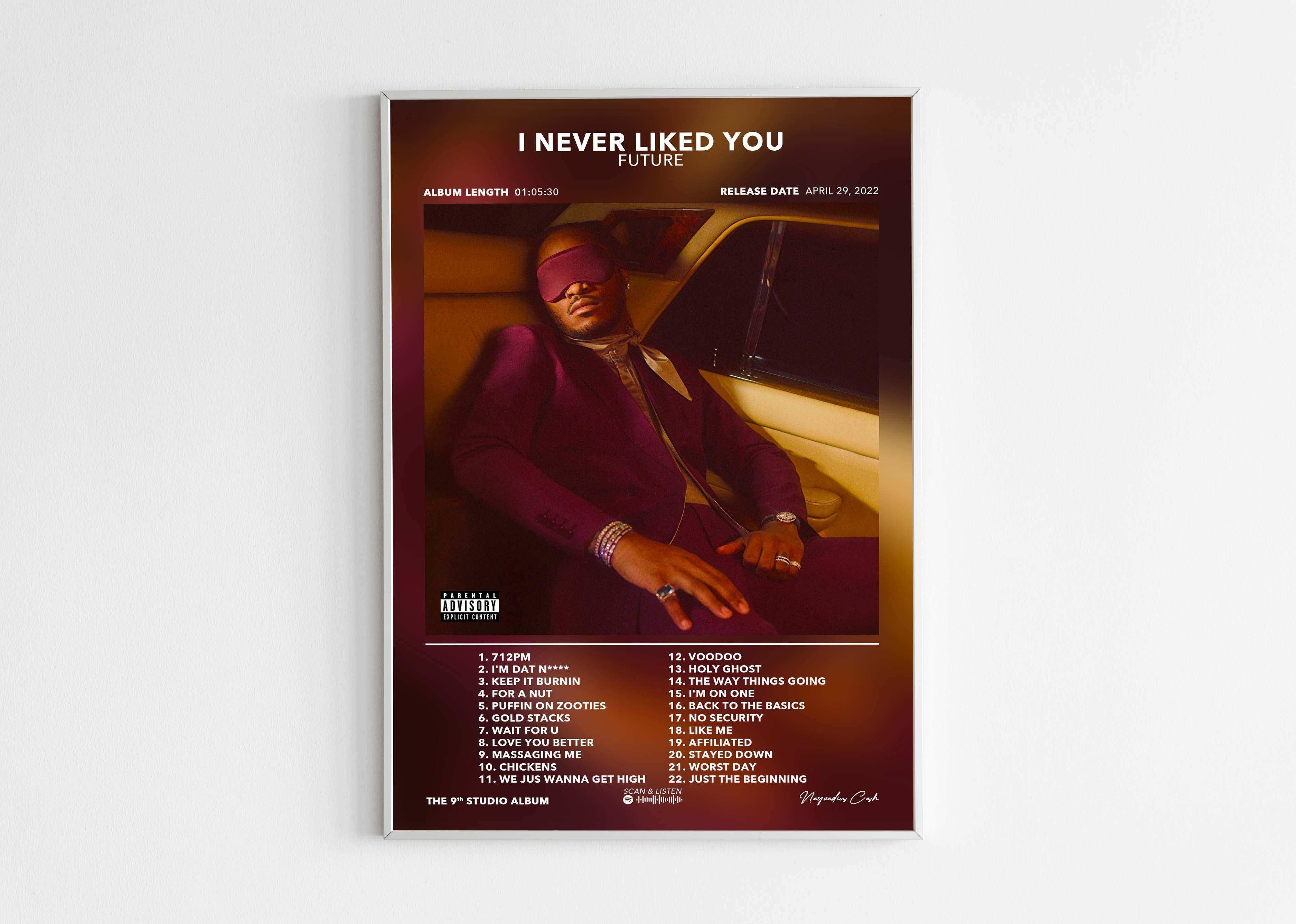 Poster I Never Liked You Future - Backyard