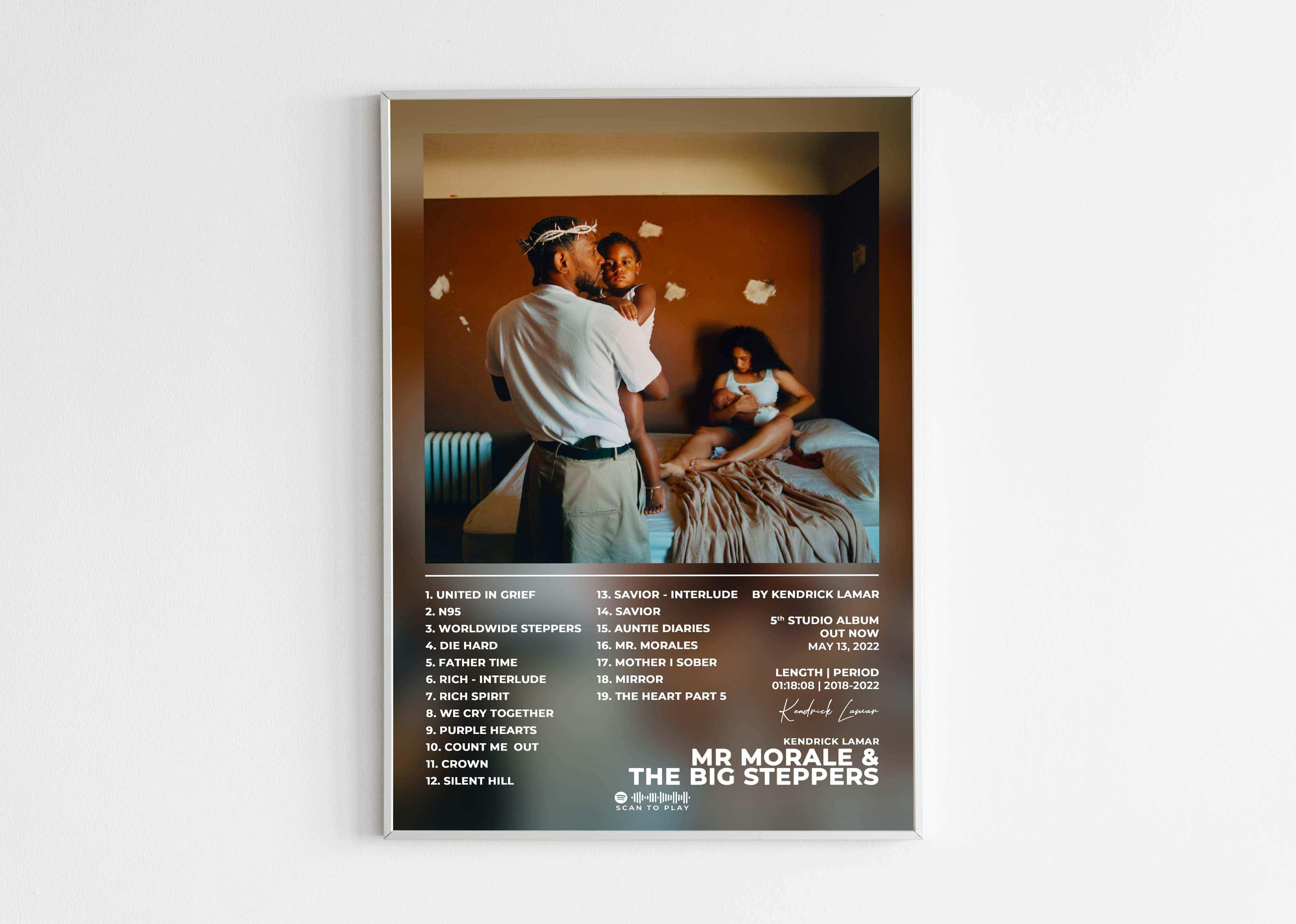 Mr Morale & The Big Steppers Kendrick Lamar Poster - Backyard