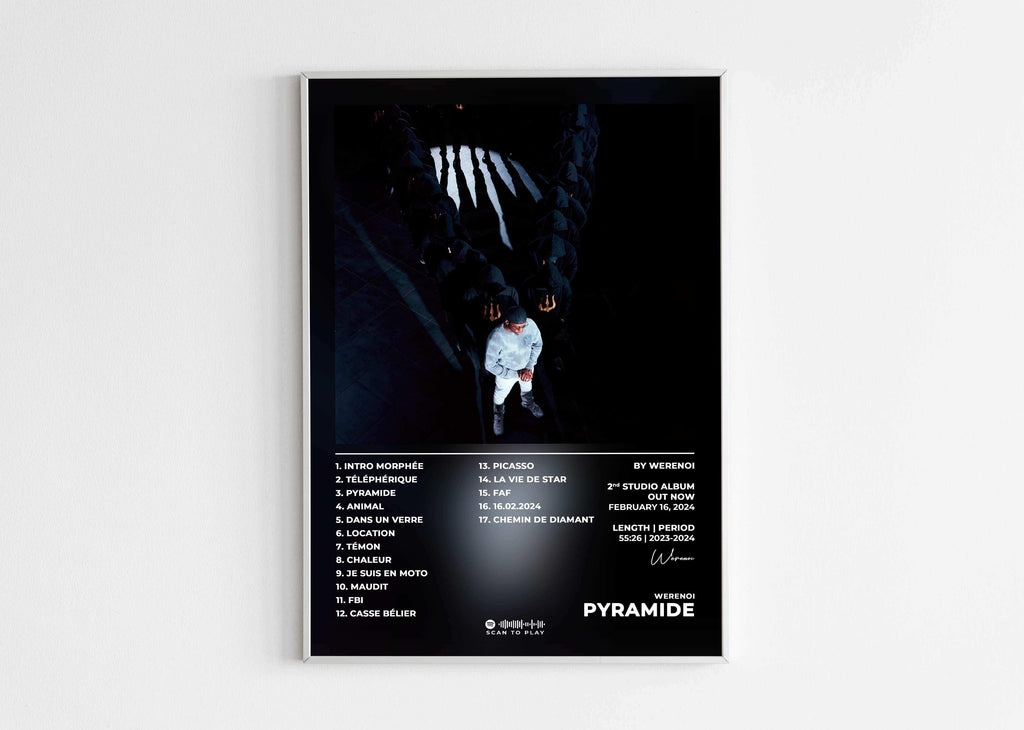 Pyramide Werenoi Poster - Backyard