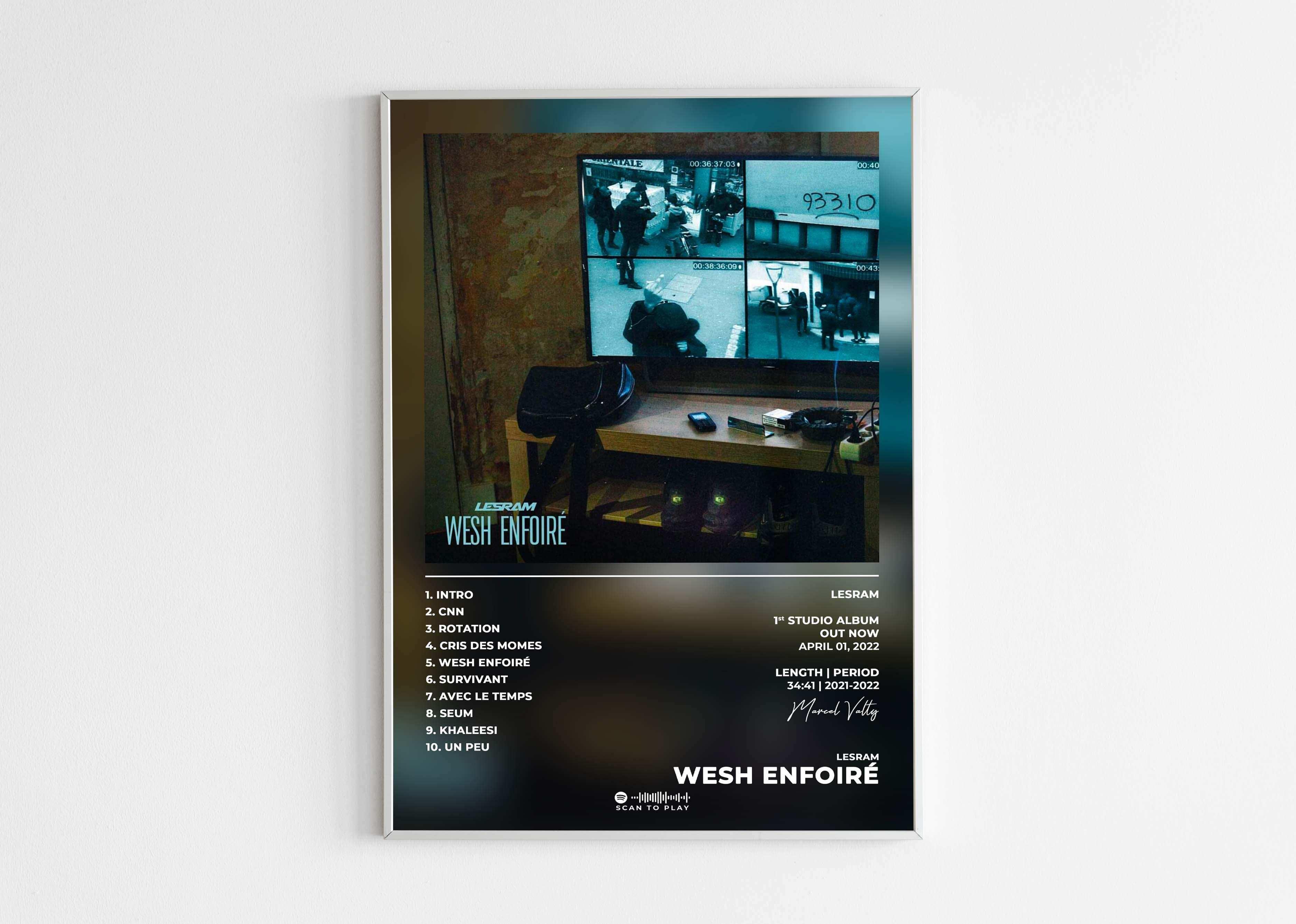 Wesh Enfoiré Lesram Poster - Backyard