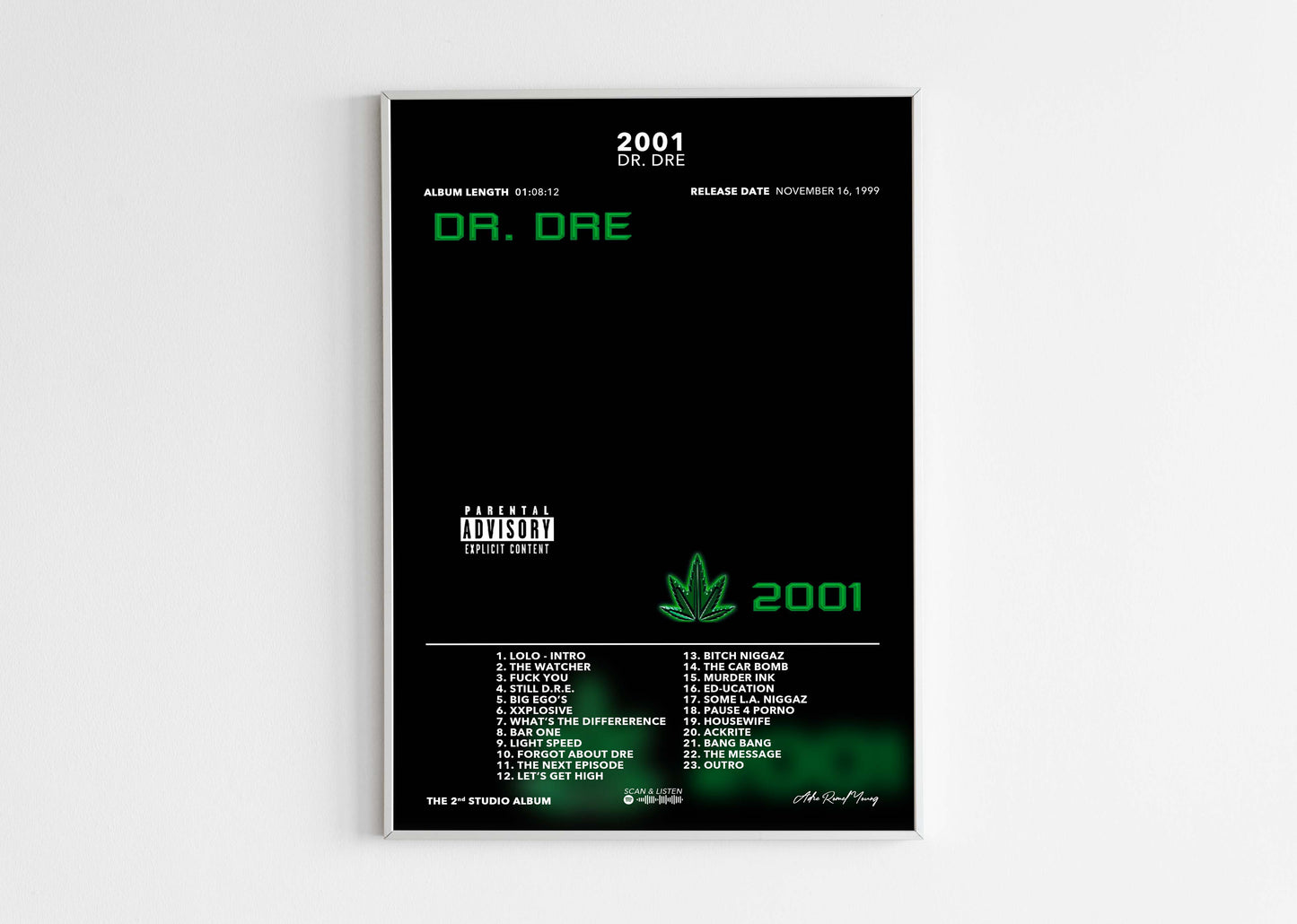 Poster 2001 Dr. Dre