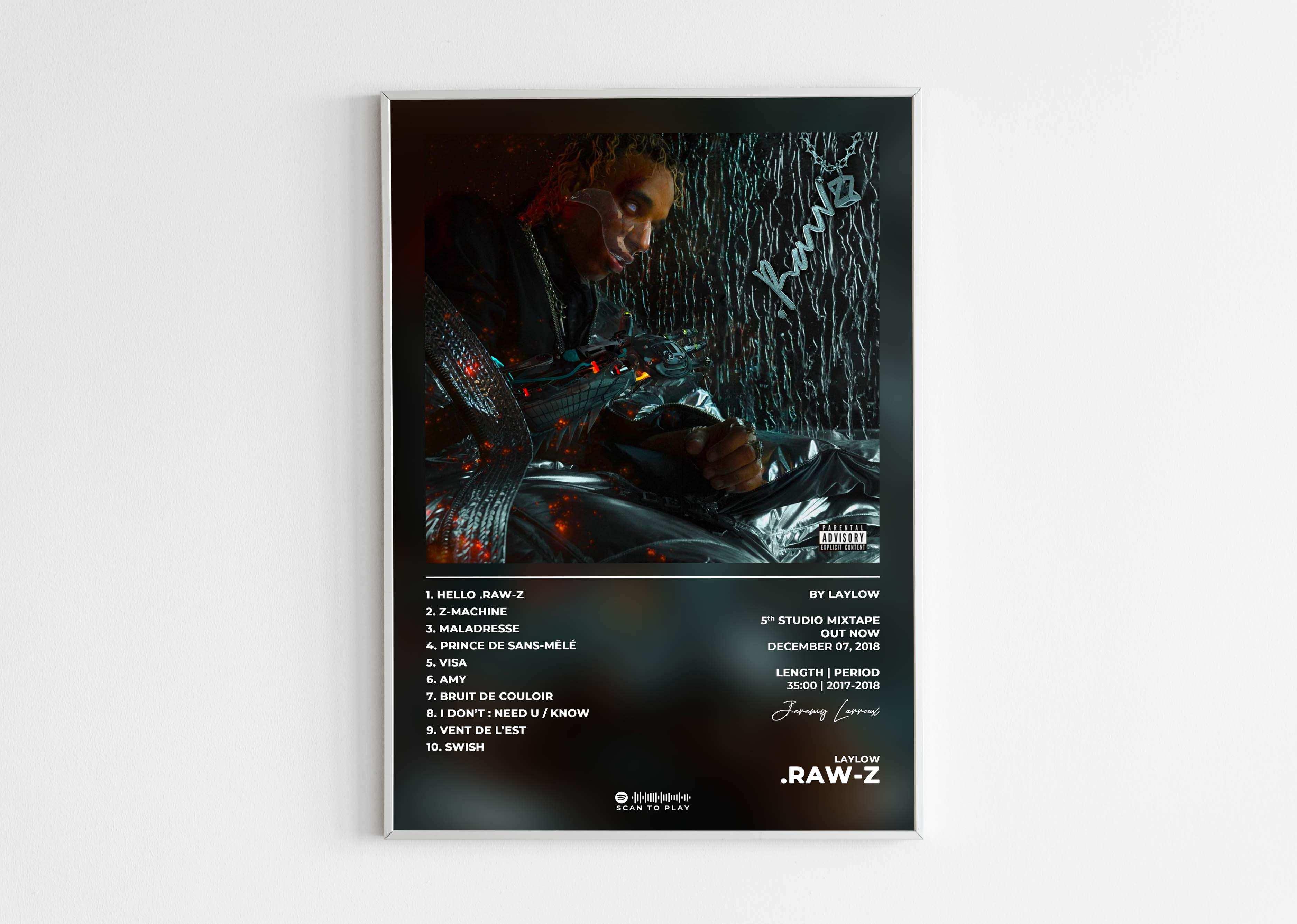 RAW-Z Laylow Poster - Backyard