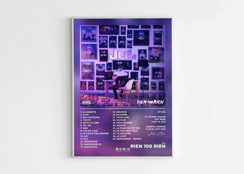 Rien 100 Rien JUL Poster - Backyard
