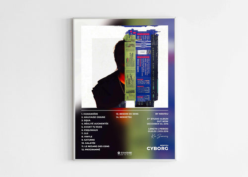 Cyborg Nekfeu Poster - Backyard