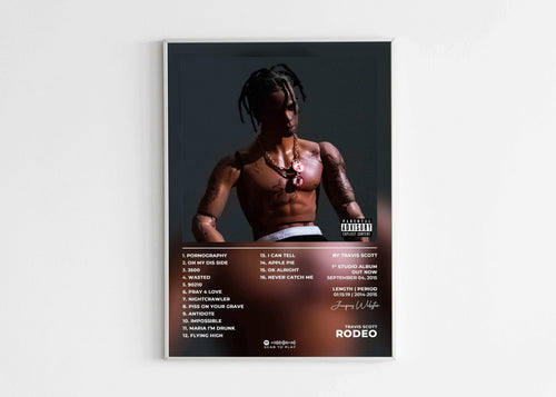 Rodeo Travis Scott Poster - Backyard