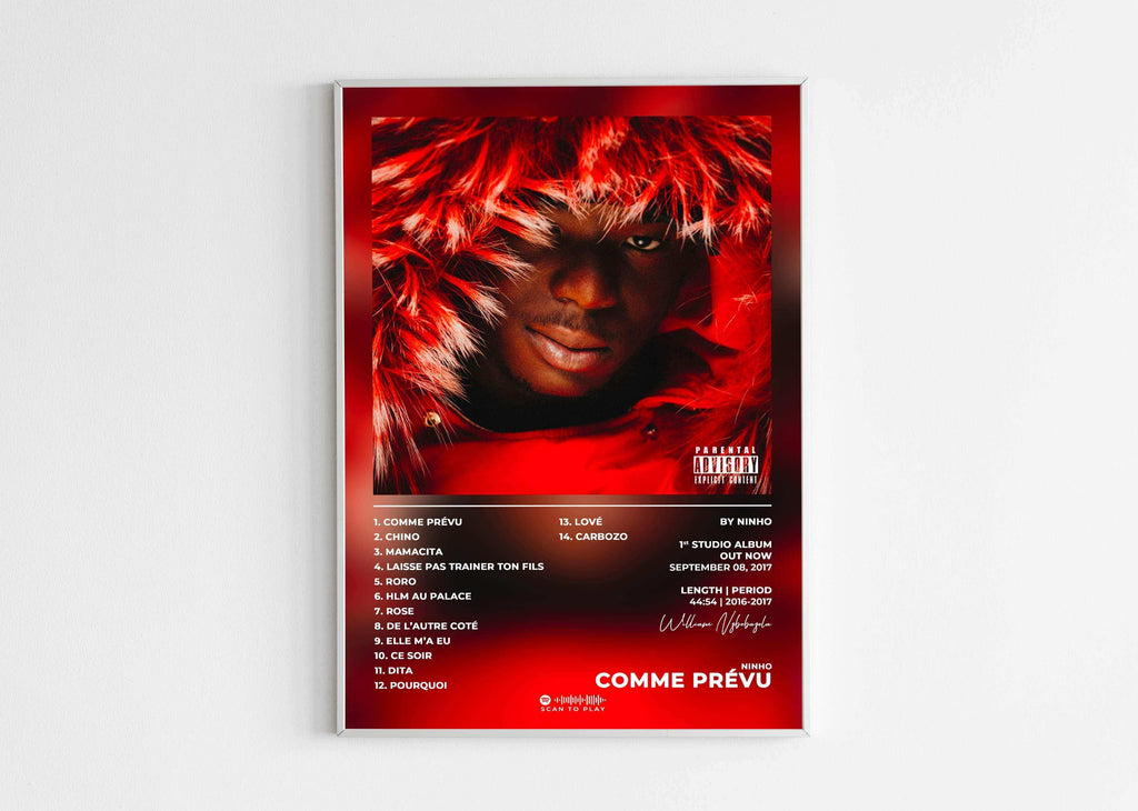 Comme Prévu Ninho Poster - Backyard