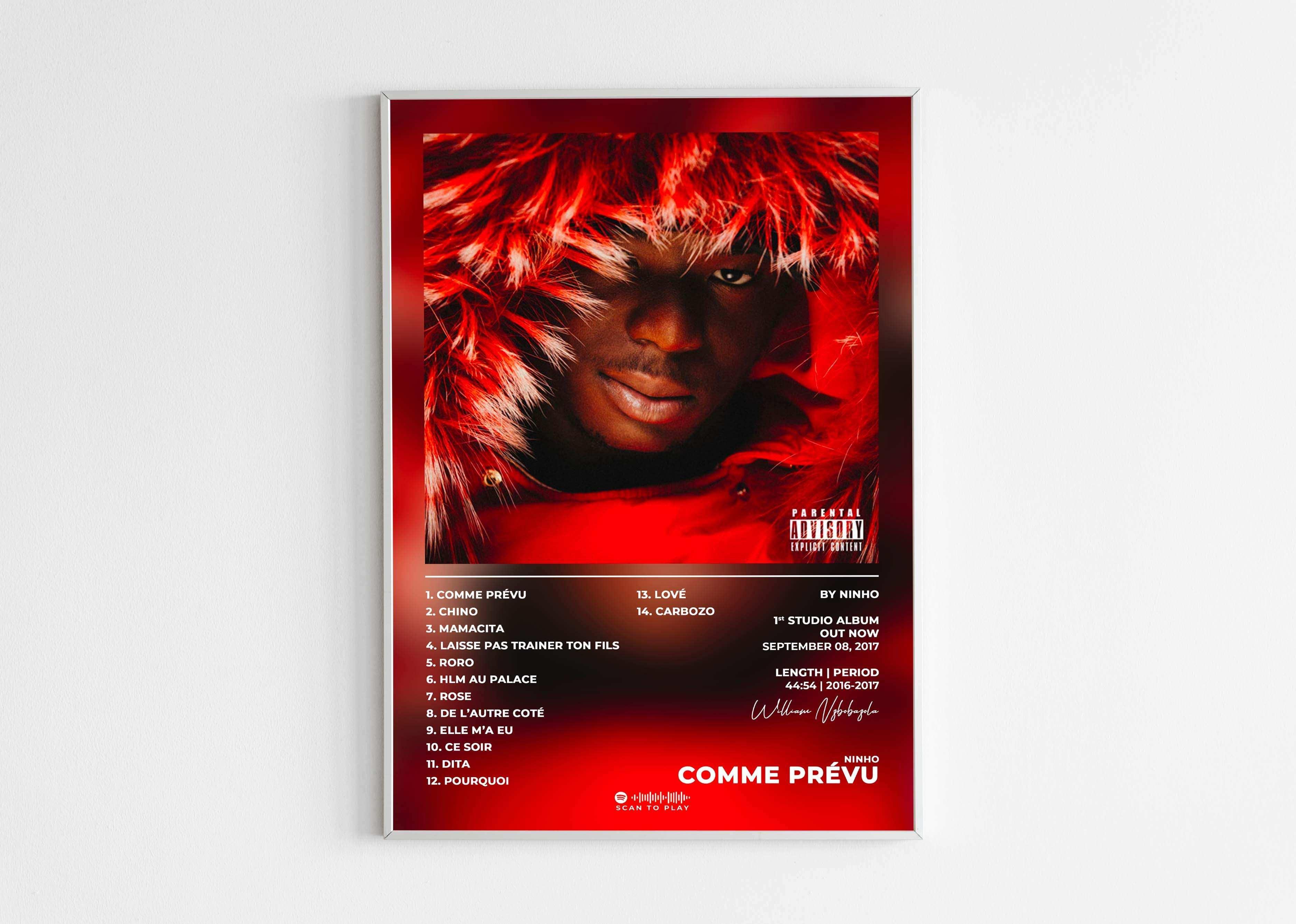 Comme Prévu Ninho Poster - Backyard