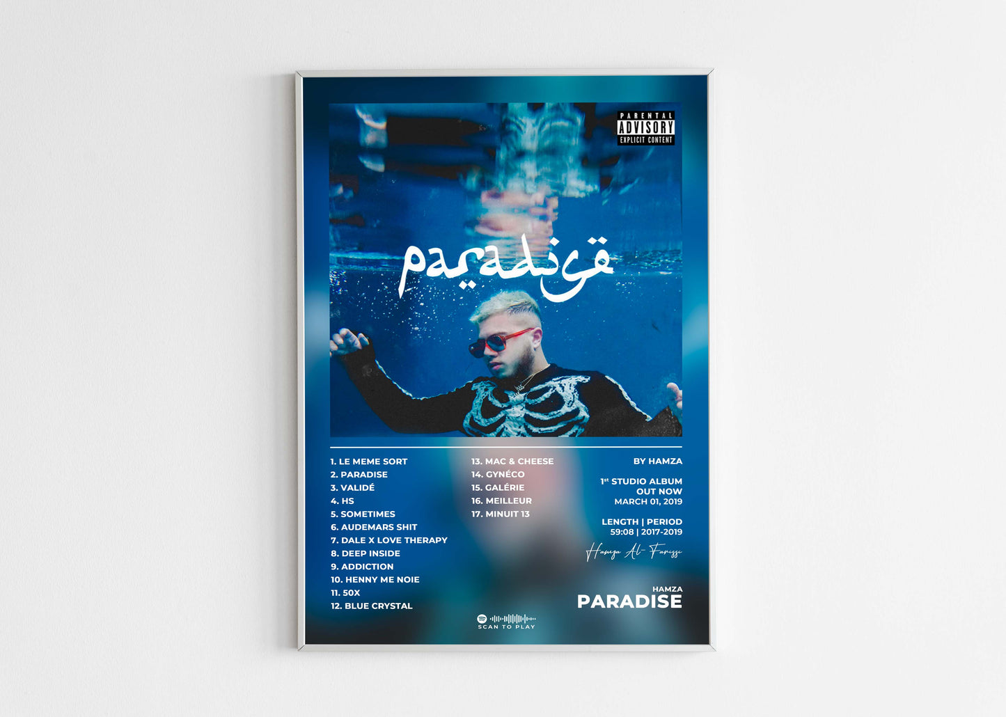 Paradise Hamza Poster Backyard