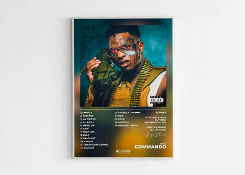 Commando Niska Poster - Backyard