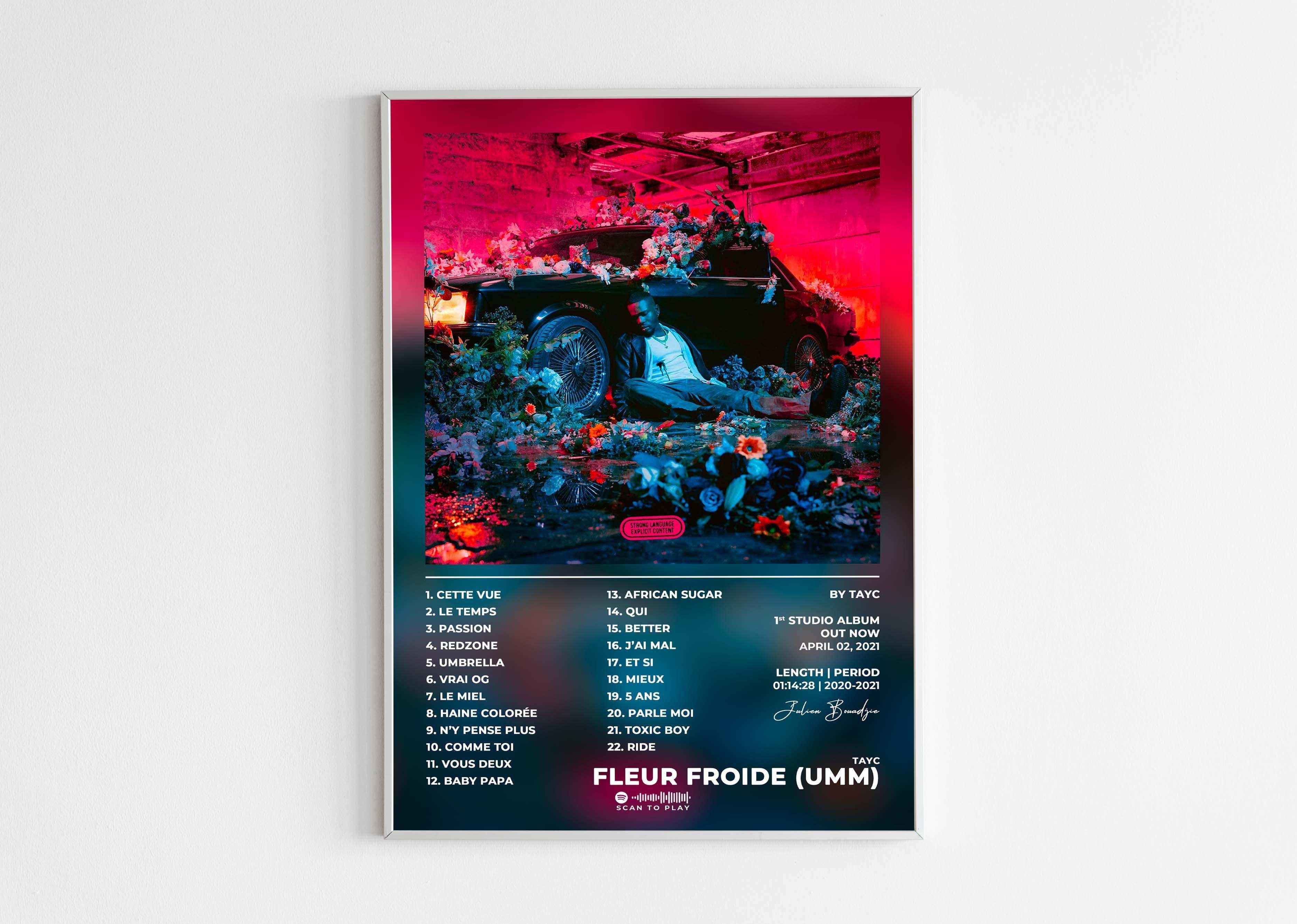 Fleur Froide Tayc Poster - Backyard