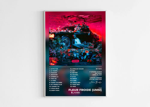 Fleur Froide Tayc Poster - Backyard