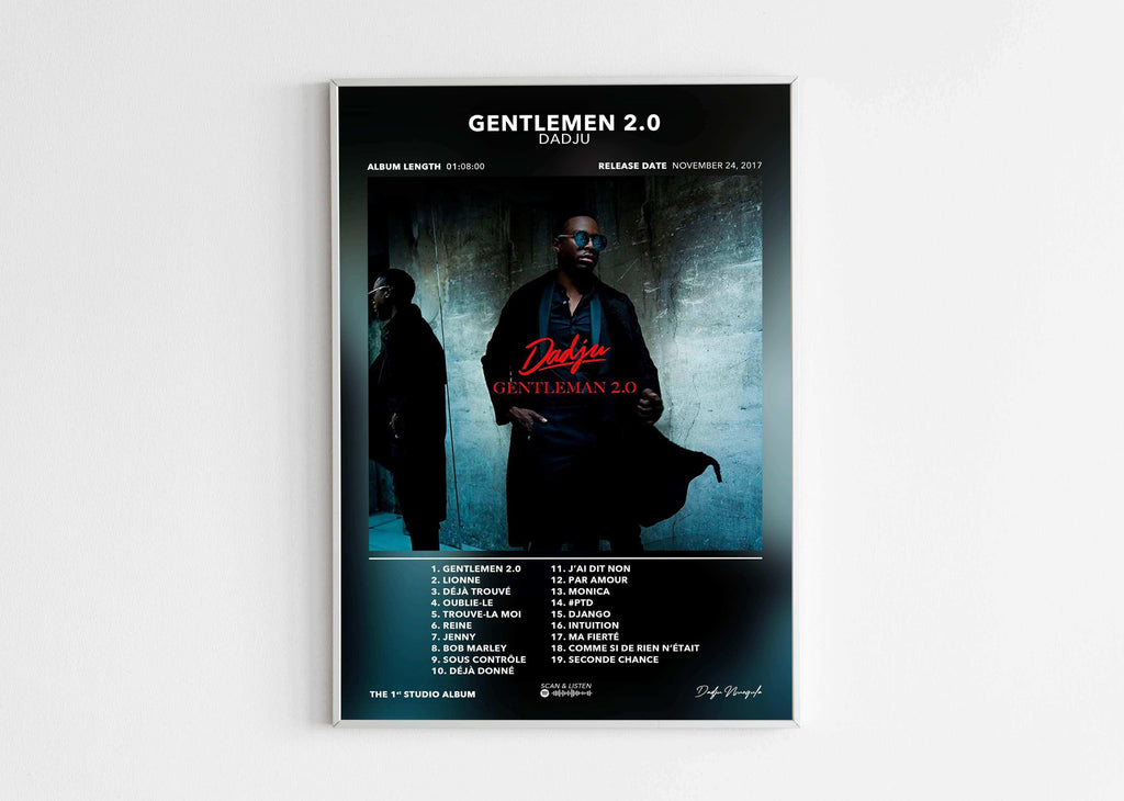 Poster Gentlemen 2.0 Dadju - Backyard