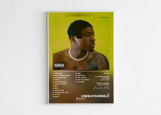 Usee4Yourself IDK Poster Backyard