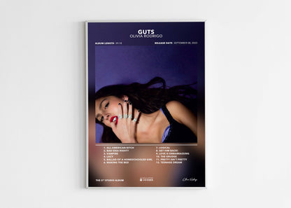 Poster Guts Olivia Rodrigo