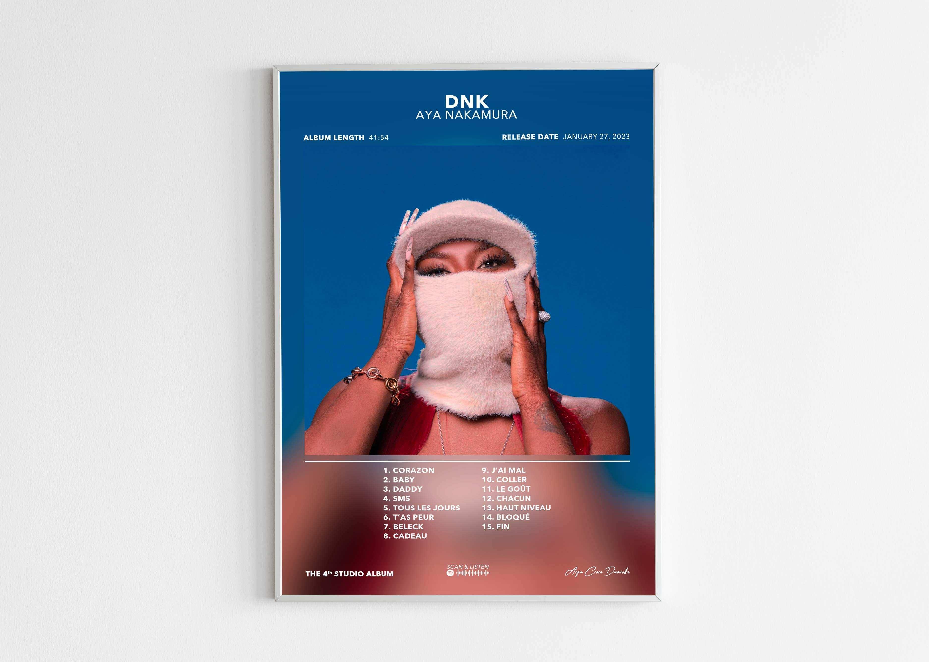 Poster DNK Aya Nakamura - Backyard