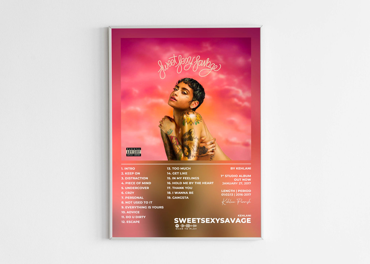 SweetSexySavage Kehlani Poster