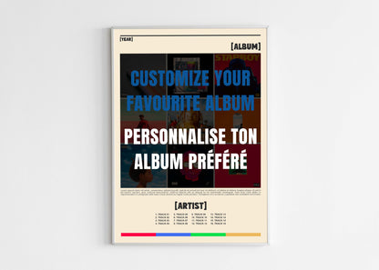 Personnalise avec ton album