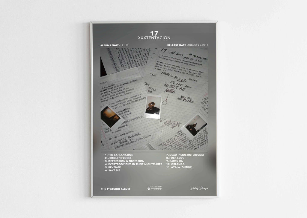 Poster 17 Xxxtentacion - Backyard