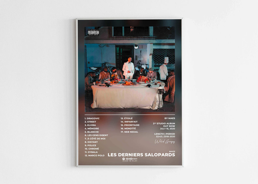Les Derniers Salopards Maes Poster - Backyard