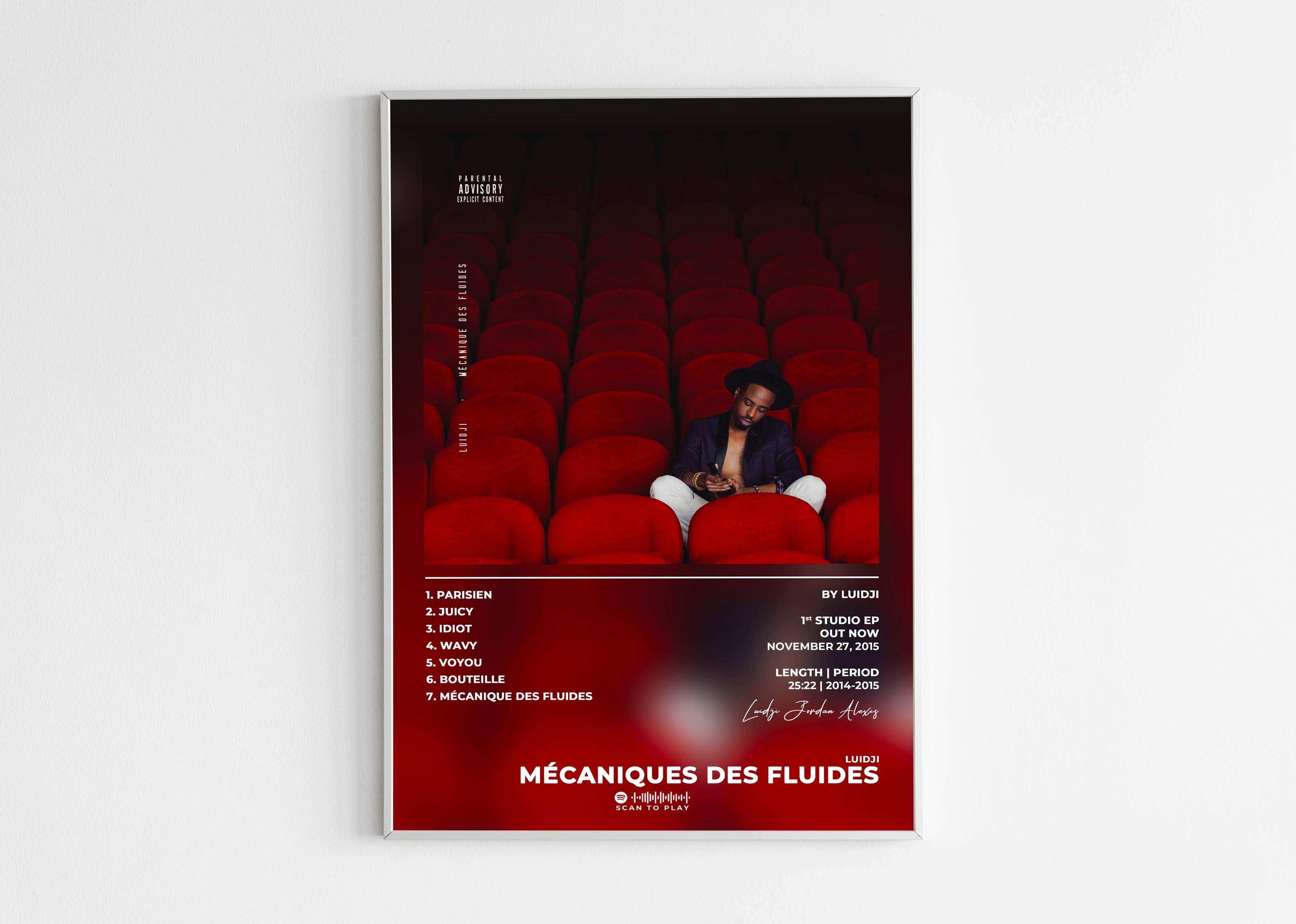 Mécaniques Des Fluides Luidji Poster - Backyard